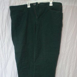 Volcom Dark Green 36x34 Chinos